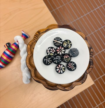 흑임자 데이지 절편 thumbnail 2